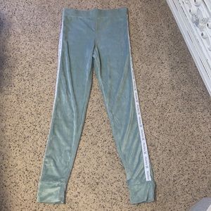 Sage Velvet Hurley Pants